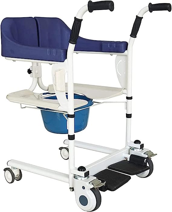 Movable Toilet Chair With Casters Shower Bath Shower Chair Toilet Wheelchair