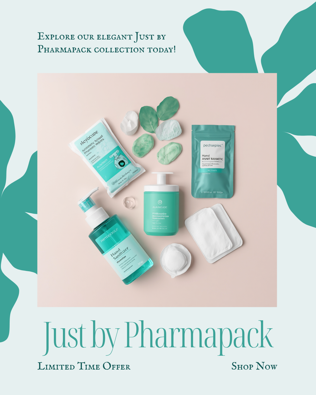 Just by Pharmapack collection banner