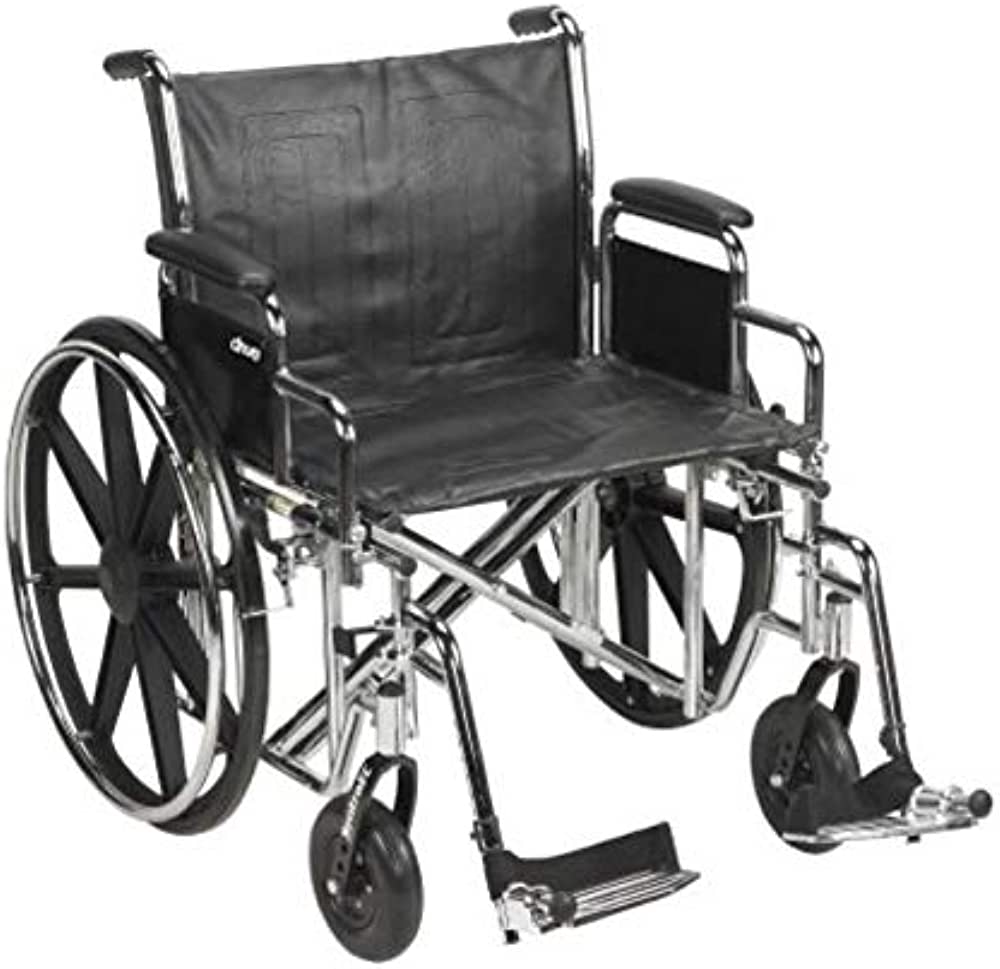 Wide Seat Wheelchair