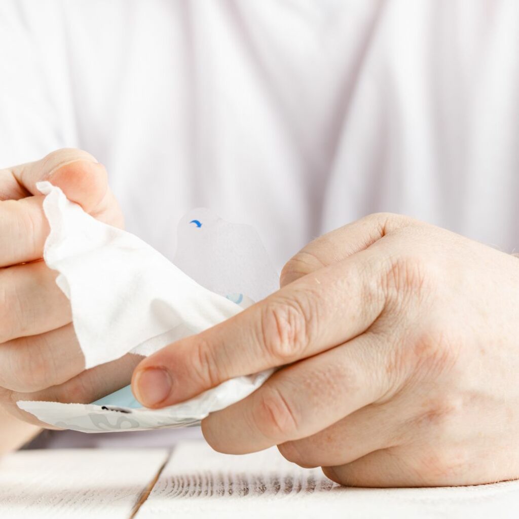 Just Alcohol Wipes 1L