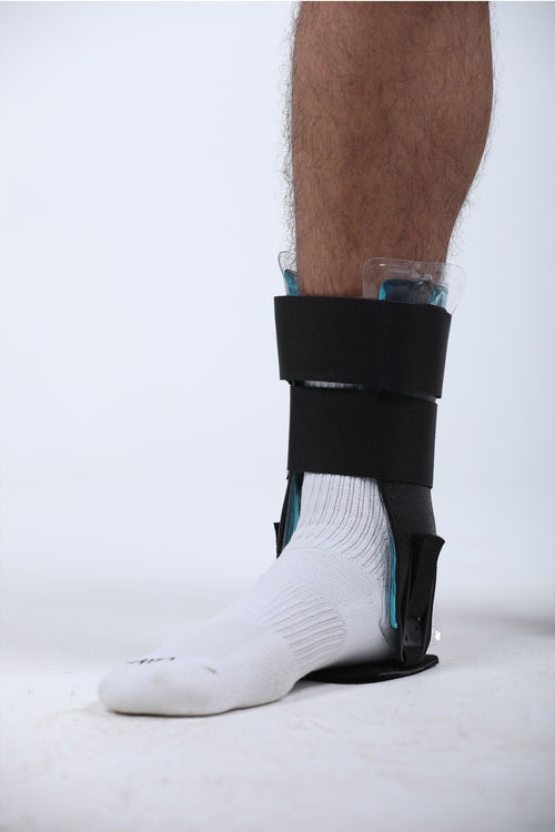 Ankle Gel Support with Velcro Straps - view 2