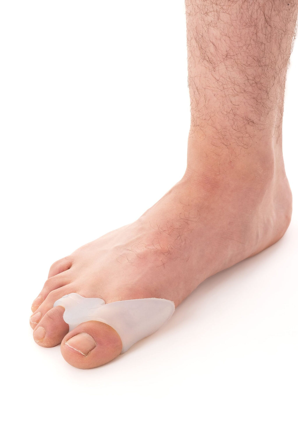 Toe Separator by Move worn between the big toe and second toe